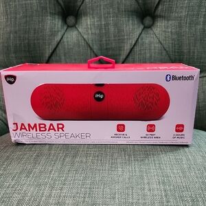 h.i.p. Jambar Wireless Speaker - Red
